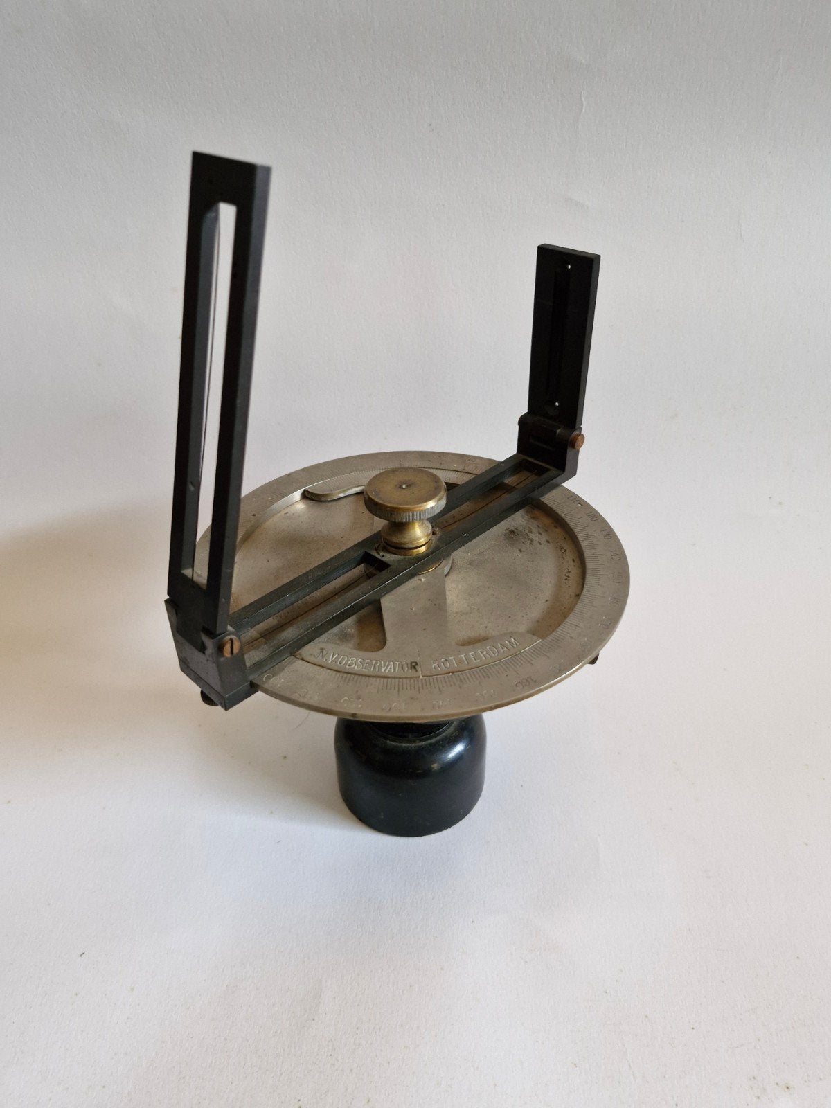 Oude pelorus van N.V. Observator Rotterdam, Antiek en Kunst, Antiek | Gereedschap en Instrumenten, Ophalen of Verzenden