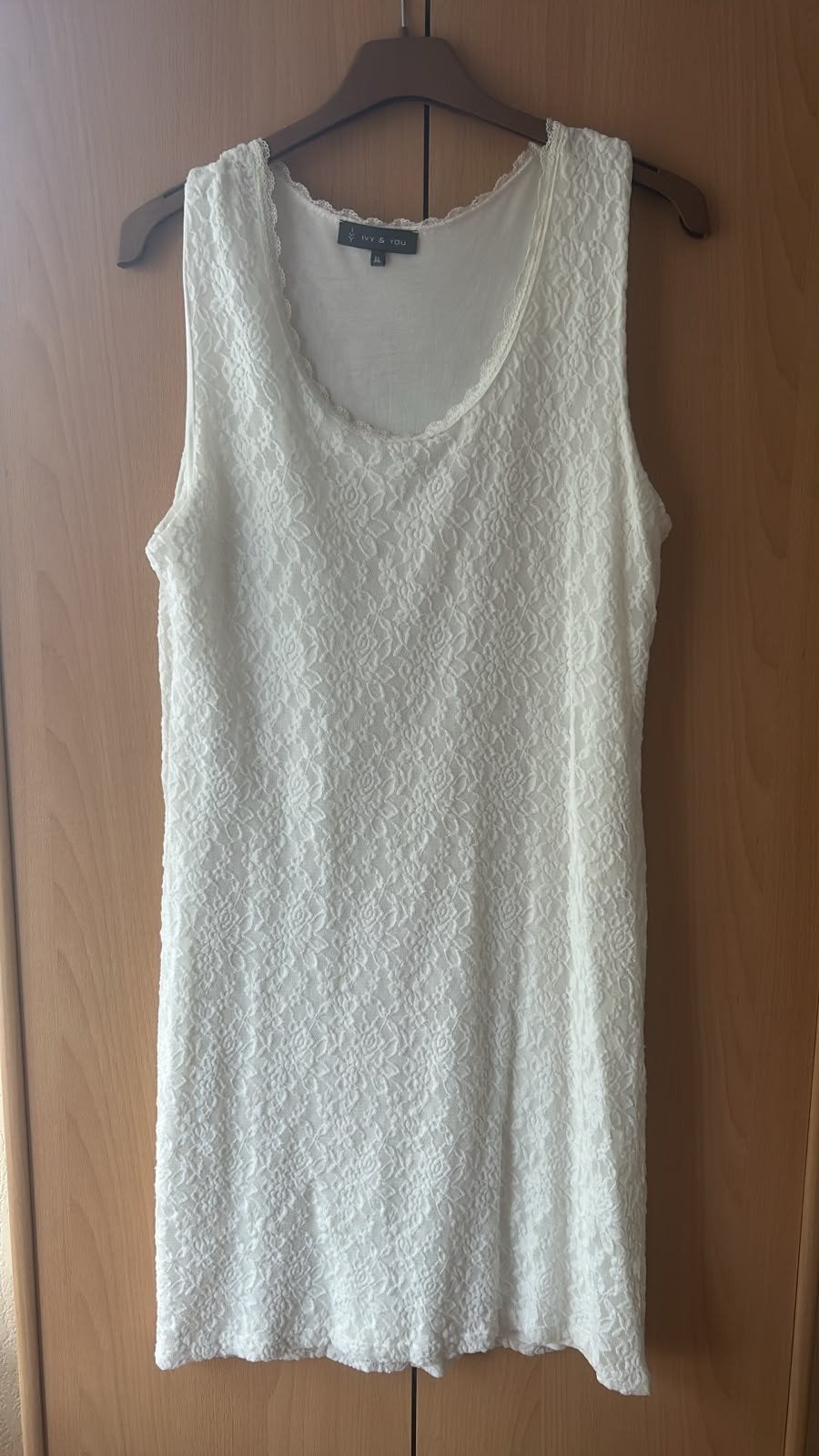Cremekleurige  zomerjurk van IVY & YOU maat XL, Kleding | Dames, Ophalen of Verzenden, Zo goed als nieuw, Maat 46/48 (XL) of groter