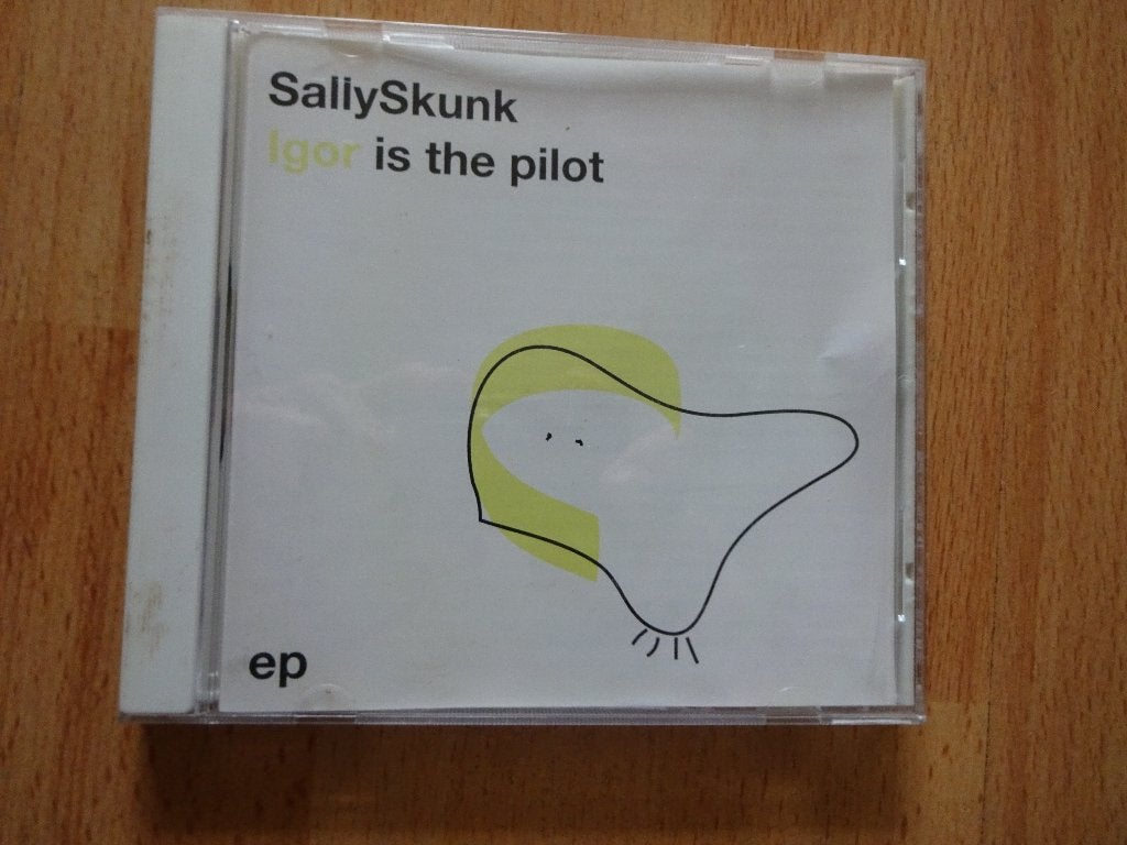 CD SallySkunk – Igor is the pilot , met handtekening, Gebruikt, EP, Ophalen of Verzenden, Indie Rock