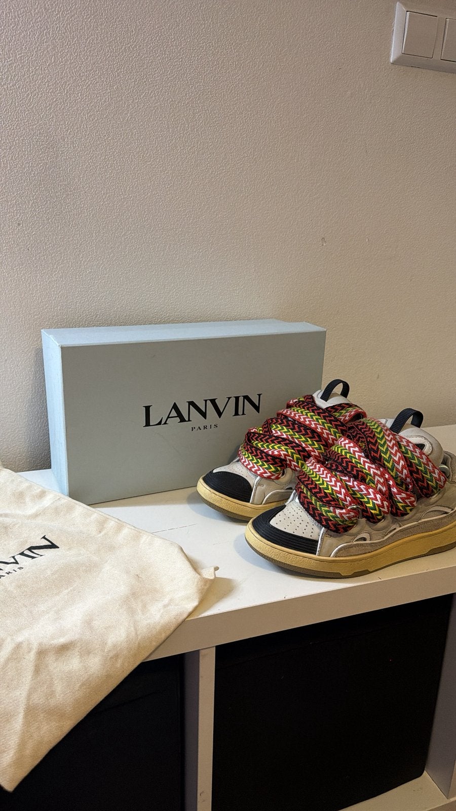 Lanvin Curb, Ophalen of Verzenden, Zo goed als nieuw, Sneakers of Gympen
