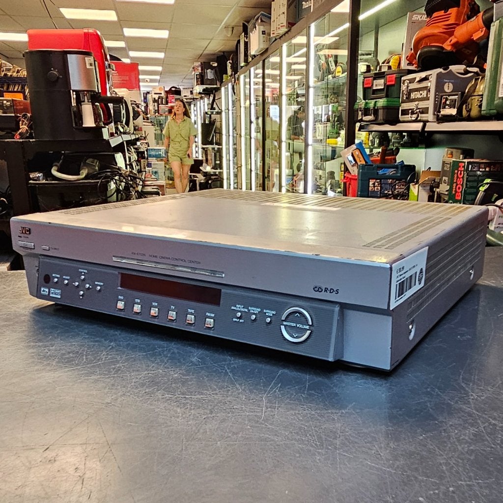 JVC Stereo Receiver - RX-E112RSL - In Gebruikte Staat, JVC, Gebruikt, Support@jvc.com, JVCKENWOOD USA Corporation
500 Valley Road
Wayne, NJ 07470
USA