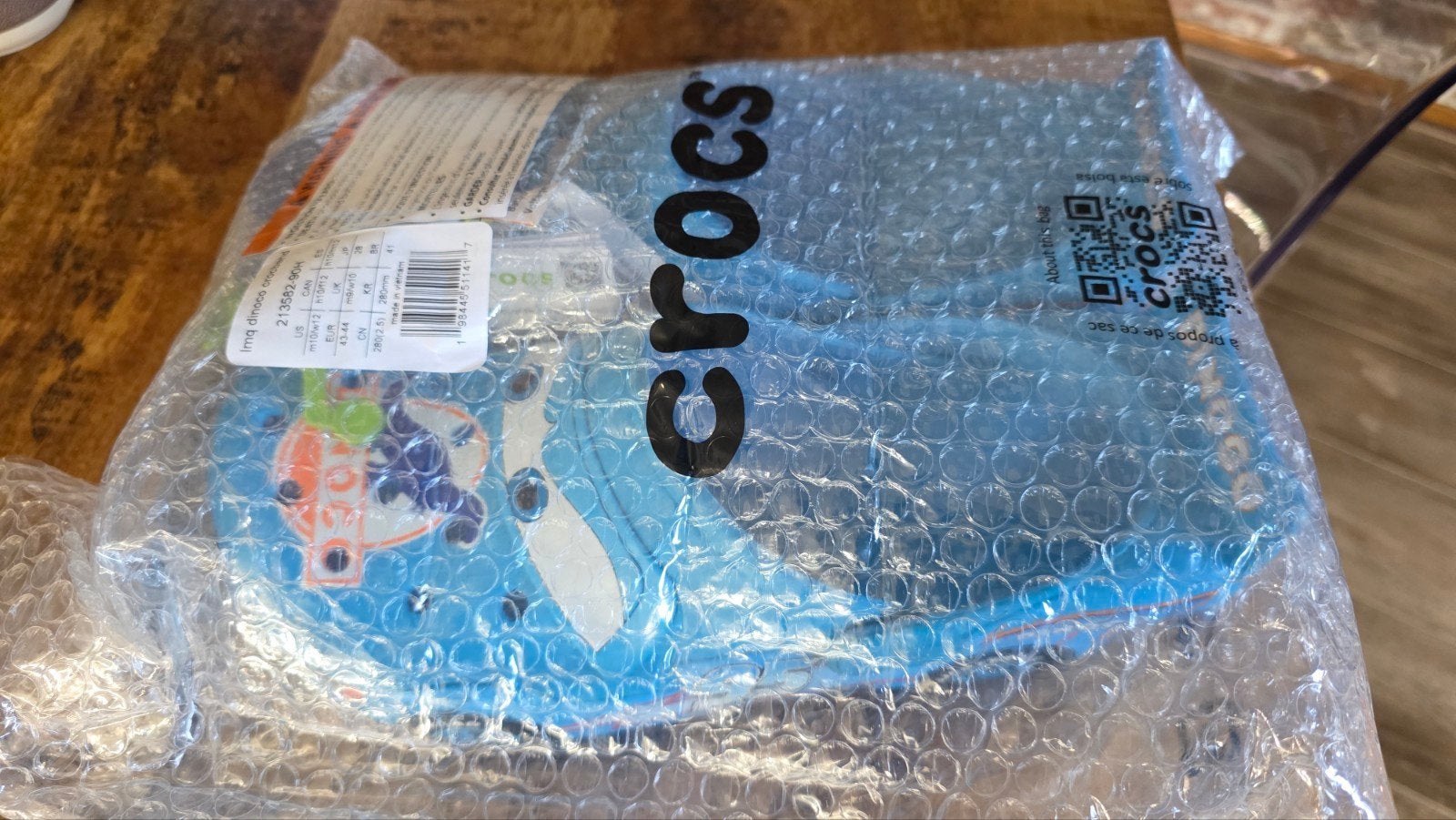 Crocs Disney Cars Dinoco Maat 43/44, Slippers, Blauw, Nieuw, Ophalen of Verzenden