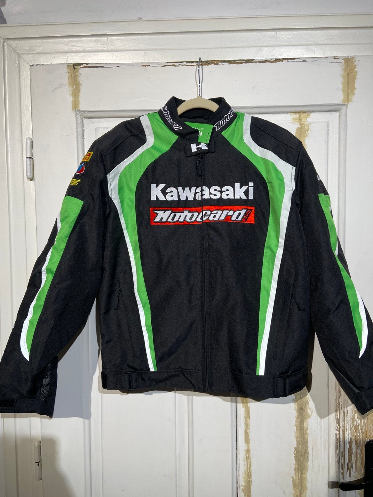 Kawasaki Classic-motorjas (maat XXL) Vintage Moto, Ophalen of Verzenden, Nieuw zonder kaartje, Dames, Jas | textiel
