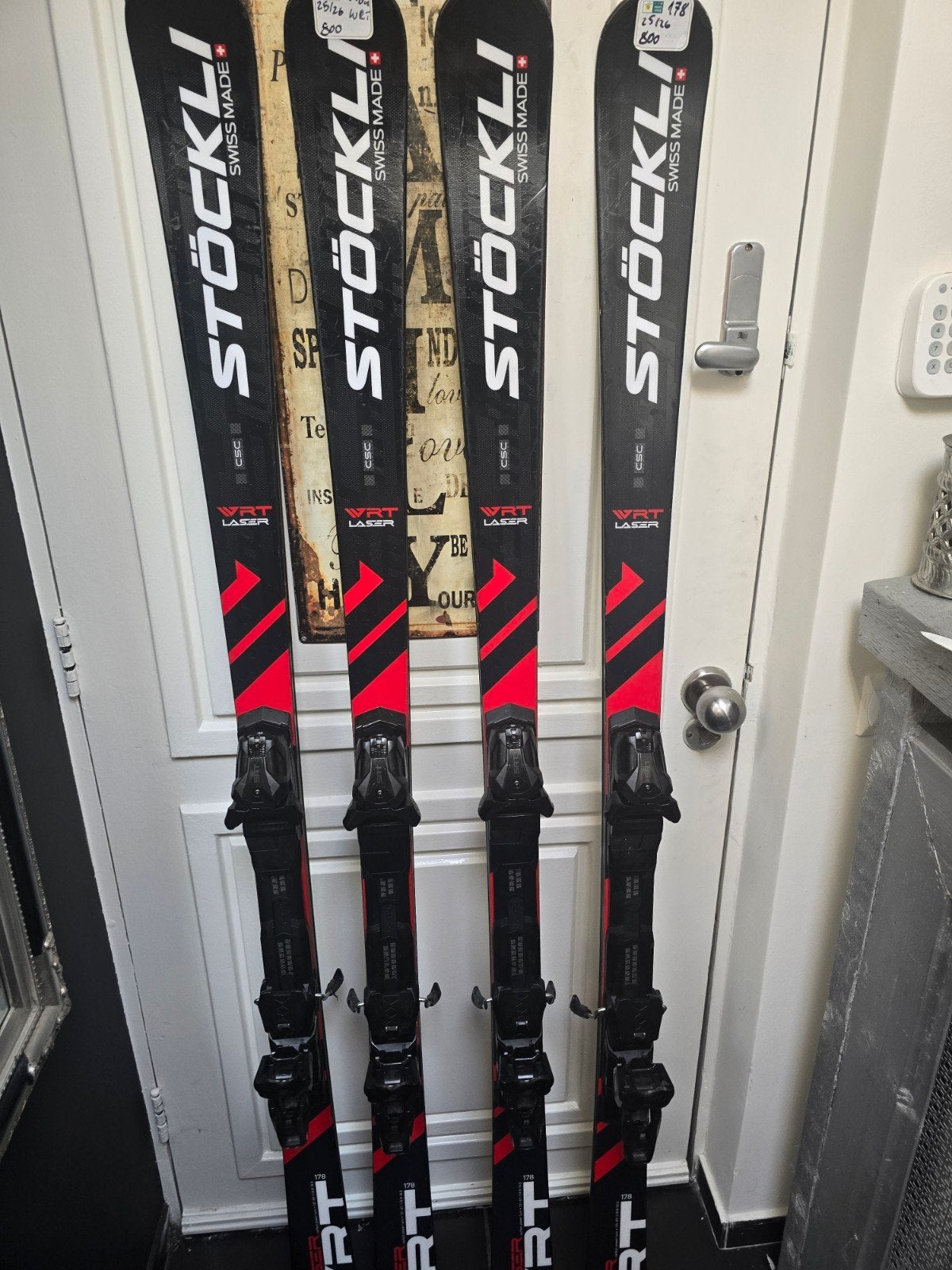 178cm 25/26 STOCKLI LASER WRT NP1800€ VOOR KENNERS BEST SKIS, Overige merken, 160 tot 180 cm, Stockli, Ophalen of Verzenden