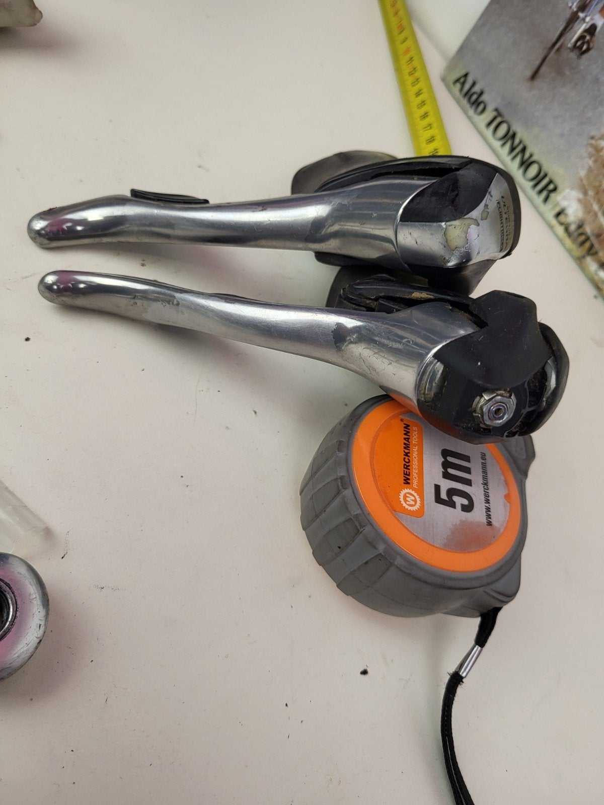 Shimano Ultegra 10 speed shifters, Fietsen en Brommers, Fietsonderdelen, Gebruikt, Shimano, Shimano Ultegra, Ophalen of Verzenden