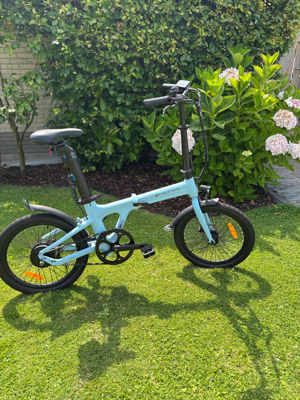 ADO A Dece Oasis 20 Air elektrische vouwfiets 125 KM, Zo goed als nieuw, Minder dan 47 cm, 50 km per accu of meer, Ophalen