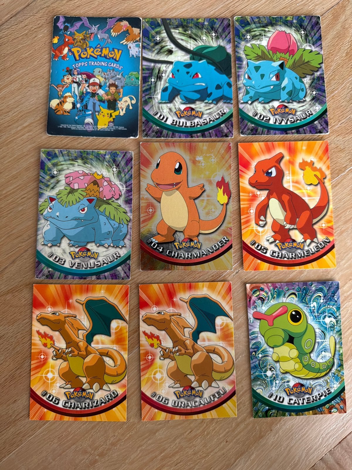 Pokemon topps trading cards verzameling 102 stuks, Ophalen, Gebruikt, Meerdere kaarten