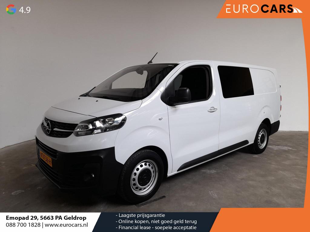 Opel Vivaro 2.0 CDTI L3H1 145PK Dubbele Cabine Edition Navig, Auto's, Bestelauto's, Stof, Gebruikt, Euro 6, 4 cilinders