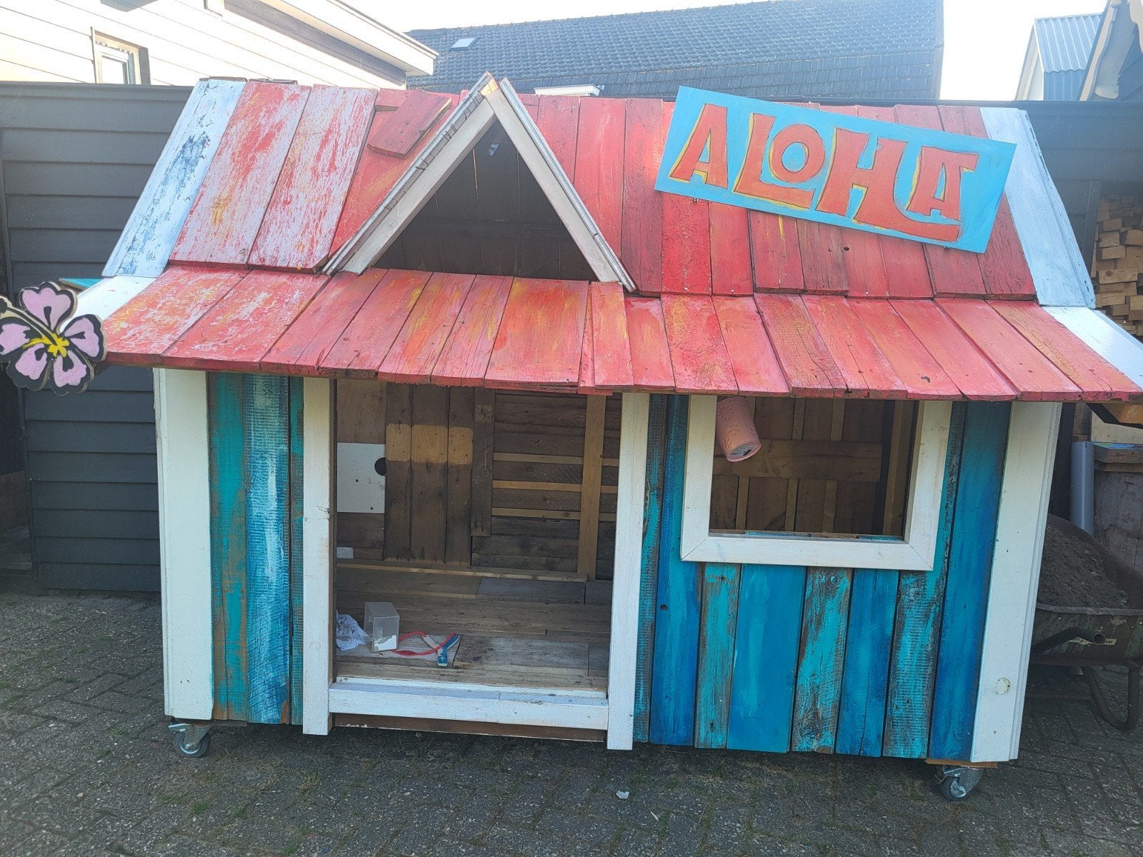 Speelhuisje Stitch - Uniek en kleurrijk speelplezier!, Ophalen of Verzenden