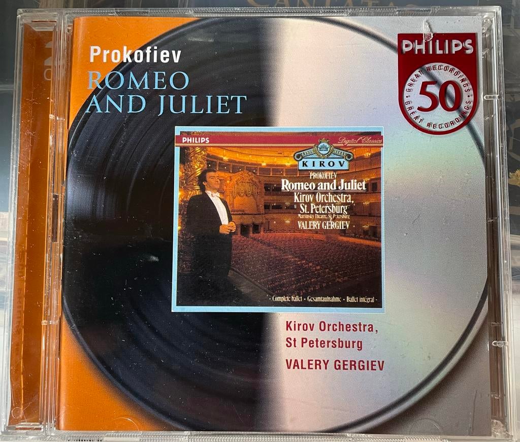 Prokofiev: Romeo and Juliet - Kirov Orchestra (2CD), Cd's en Dvd's, Cd's | Klassiek, Zo goed als nieuw, Orkest of Ballet, Modernisme tot heden