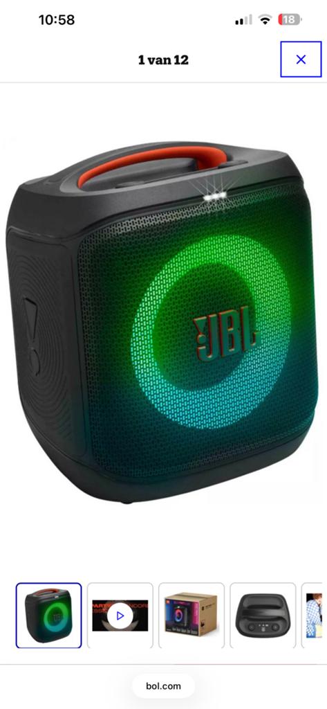 Jbl Encore essiential, Audio, Tv en Foto, Luidsprekers, Ophalen of Verzenden, Zo goed als nieuw, 120 watt of meer, JBL