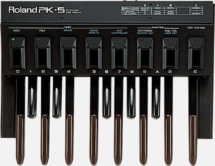 roland midi bas voetpedalen pk5, Muziek en Instrumenten, Ophalen of Verzenden, Zo goed als nieuw