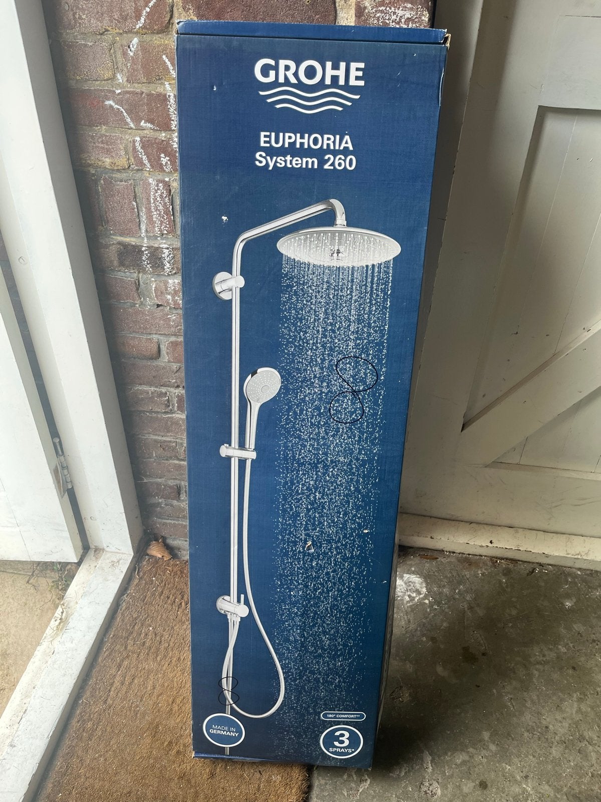Grohe Euphoria System 260 Douchesysteem Chroom Nieuw, Ophalen, Nieuw, Chroom, Douche