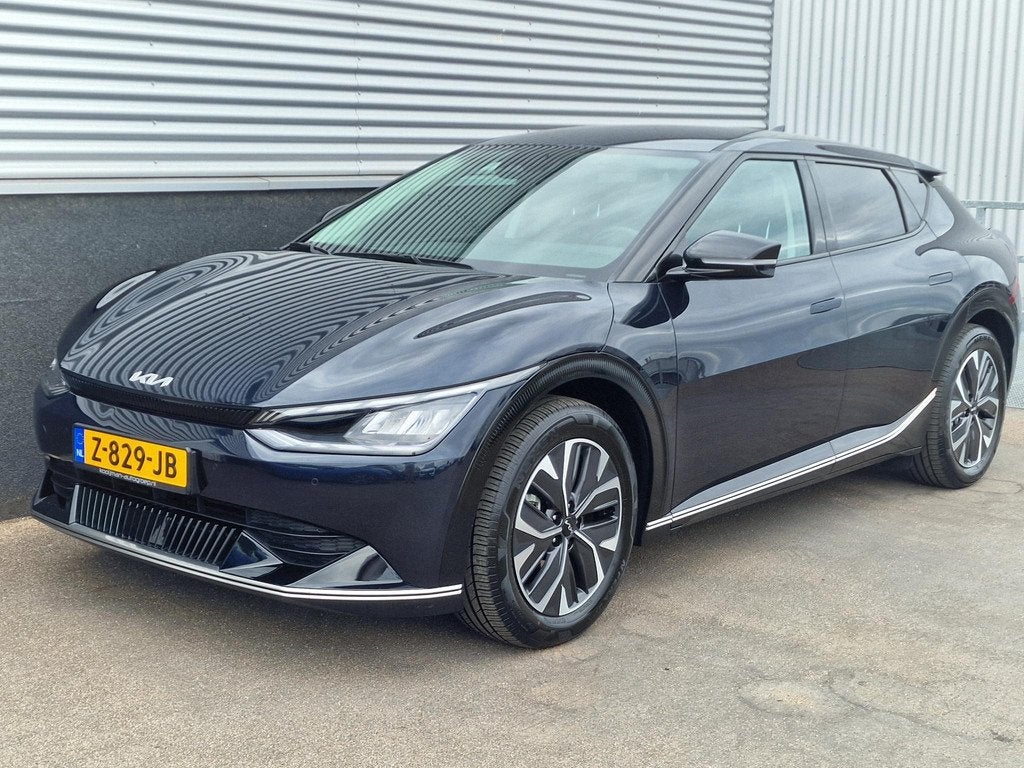 Kia EV6 Plus 77.4 kWh Trekhaak, BTW-auto! 1e eign NL-auto! S, Auto's, Kia, Automaat, 228 pk, Achterwielaandrijving, Gebruikt