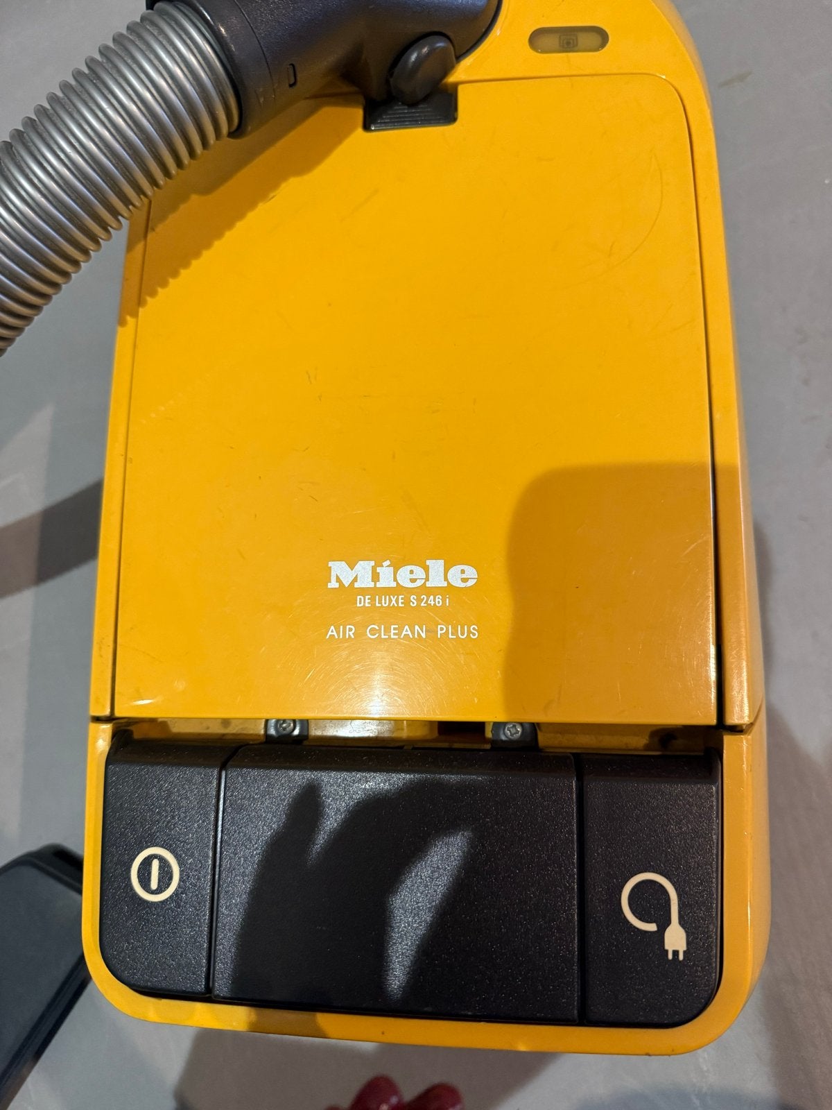Miele S246i Deluxe Air Clean Plus Stofzuiger, Stofzak, Gebruikt, ., Ophalen of Verzenden
