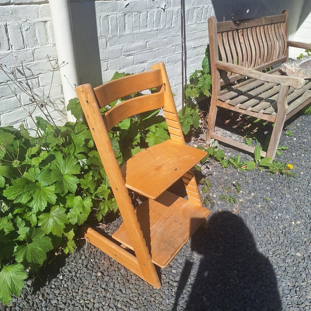 Stokke, trip trap stoel, Ophalen of Verzenden, Gebruikt, Stoel(en)