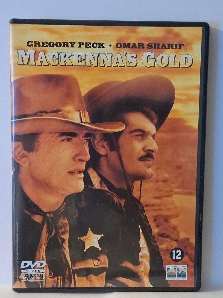 DVD - Mackenna's Gold met Gregory Peck en Omar Sharif, Engels, Nederlands, Actie, Ophalen of Verzenden
