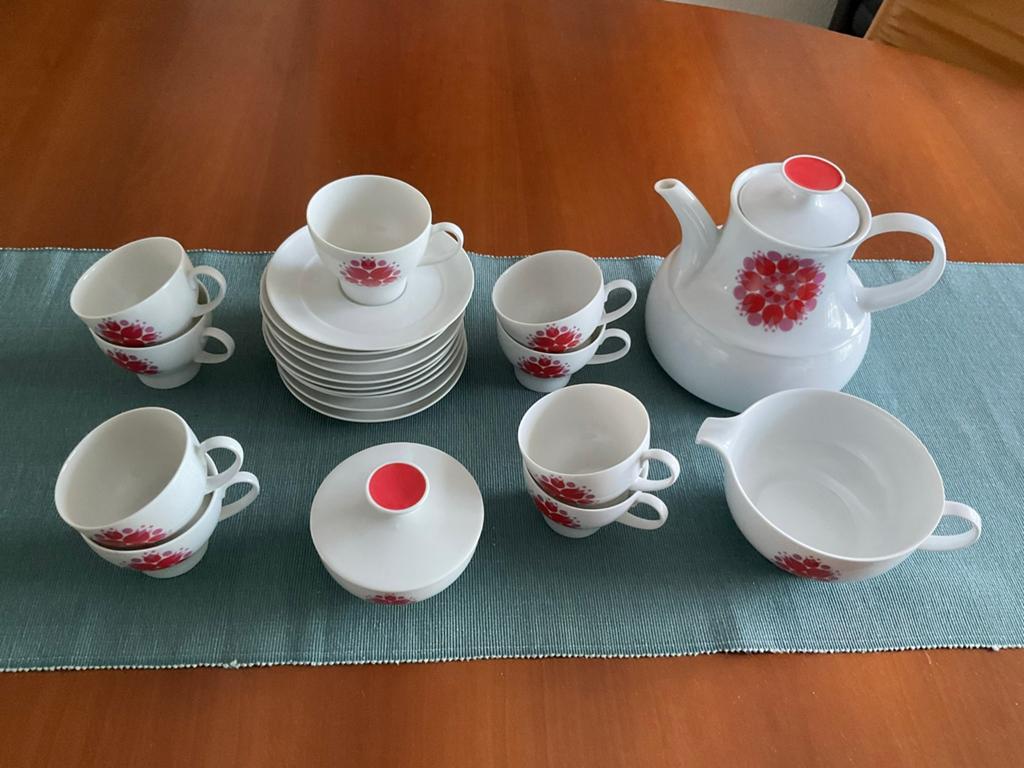 Thomas porselein koffie servies pinwheel, Ophalen of Verzenden