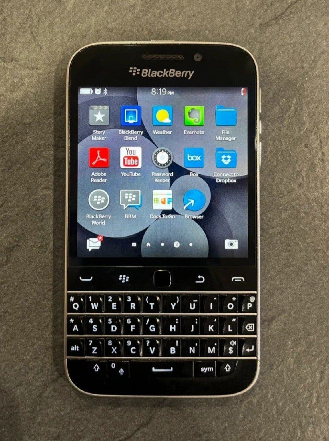 Als nieuw blackberry classic Q20 met spotify | 16GB | 4G, Telecommunicatie, Verzenden, Zo goed als nieuw
