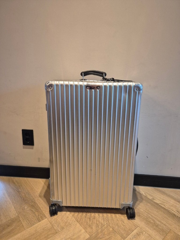 RIMOWA Classic Check-In L zilver – met aankoopbon, Ophalen, Hard kunststof, Nieuw, 70 cm of meer