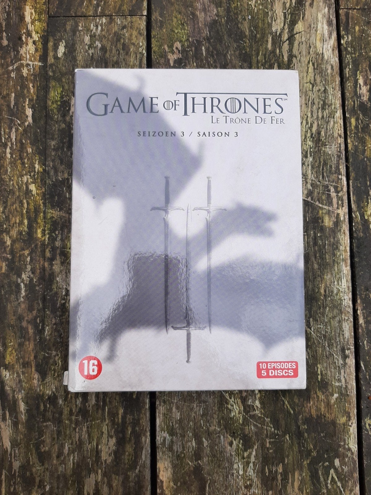 Game of thrones seizoen 3 dvd box, Cd's en Dvd's, Vanaf 16 jaar, Ophalen of Verzenden, Zo goed als nieuw