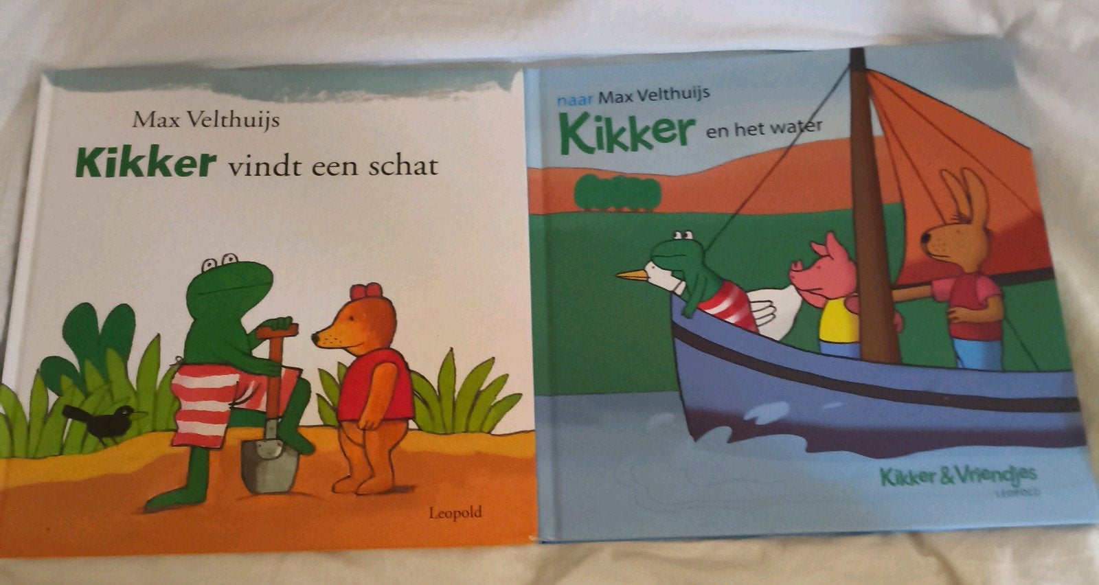 Kikker vindt een schat -Kikker en het water, Ophalen, Gelezen, Fictie algemeen