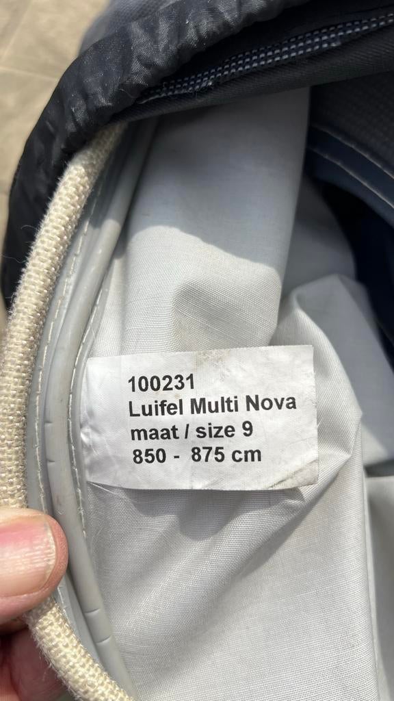 Luifel Multi Nova maat 9 (850-875 cm), Caravans en Kamperen, Ophalen, Gebruikt, Dorema