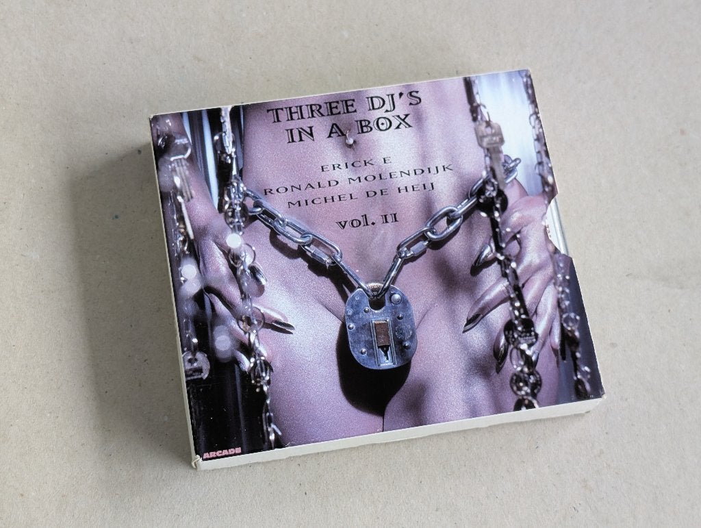 Diverse artiesten: Three DJ's in a box, vol. II (3CD), Ophalen of Verzenden, Zo goed als nieuw, Techno, Verzamelalbum