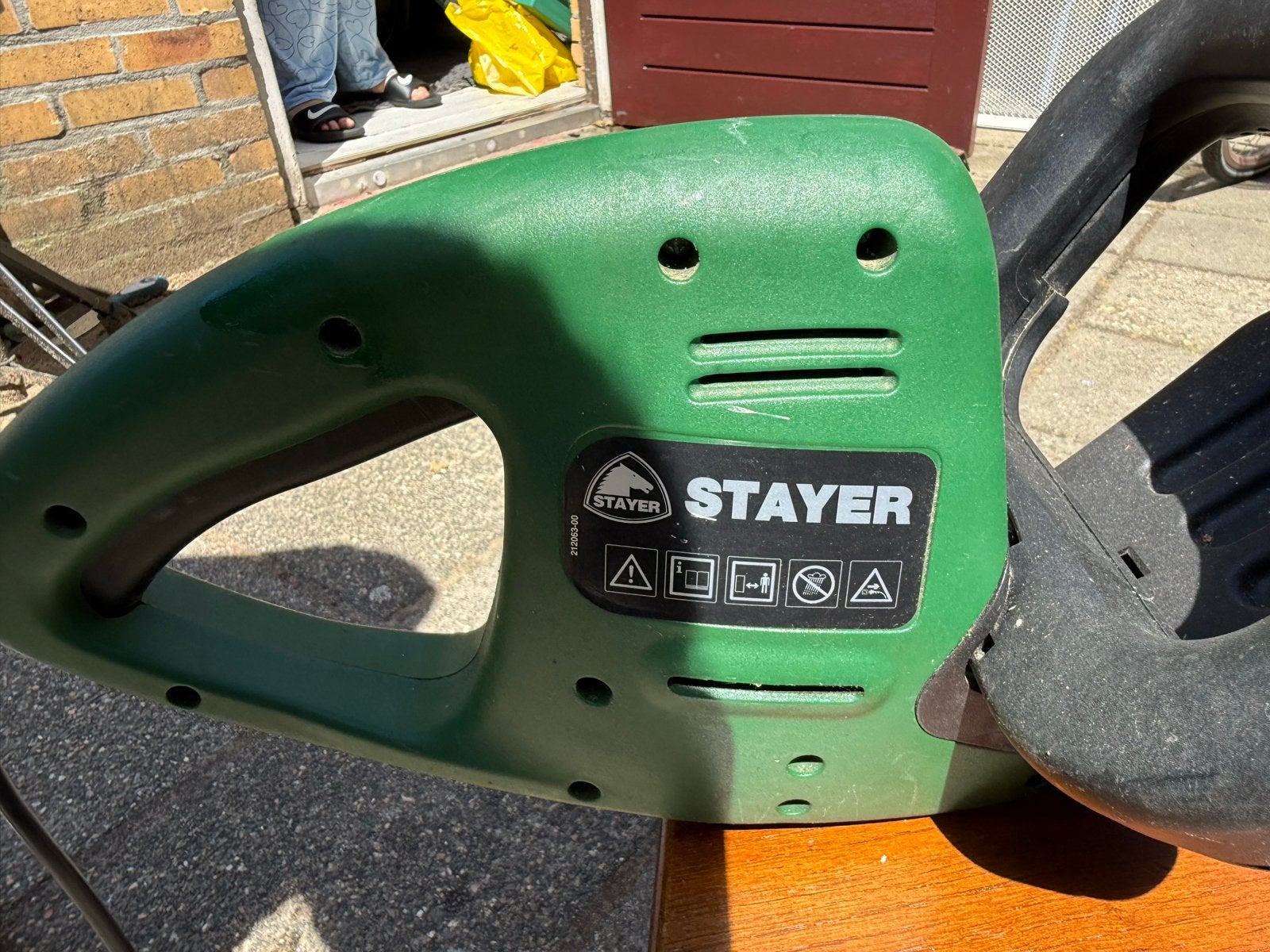 Stayer T 450 A Heggenschaar 330W, Ophalen of Verzenden, Gebruikt, Elektrisch
