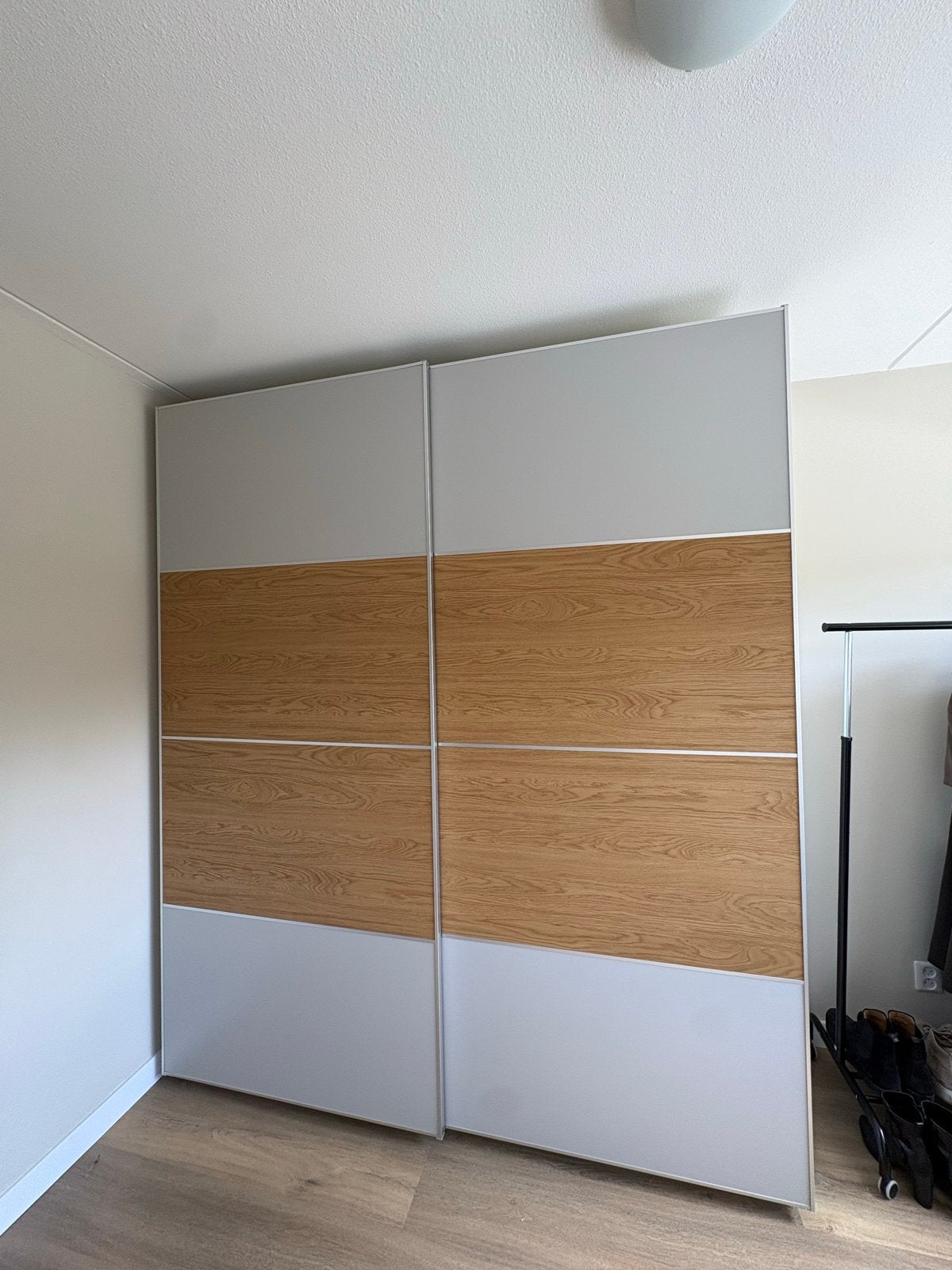 IKEA pax kast met schuifdeuren en lades - 200x60x235 cm, Ophalen, Gebruikt, 200 cm of meer, 150 tot 200 cm