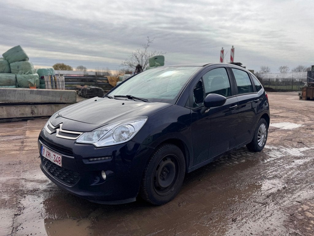 Citroen C3 1.2 PureTech Exclusive * belgisch kenteken*, Voorwielaandrijving, Gebruikt, Blauw, Origineel Nederlands