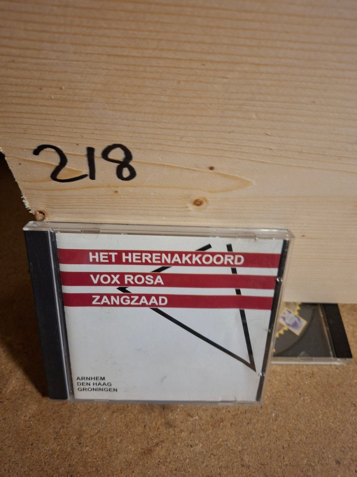 Het Herenakkoord - Vox Rosa Zangzaad CD, Ophalen of Verzenden, Gebruikt, Overige genres, Album