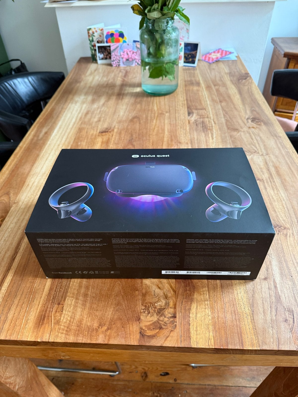 Oculus Quest VR-bril - Zo goed als nieuw, Ophalen of Verzenden, Zo goed als nieuw, VR-bril, Overige platformen