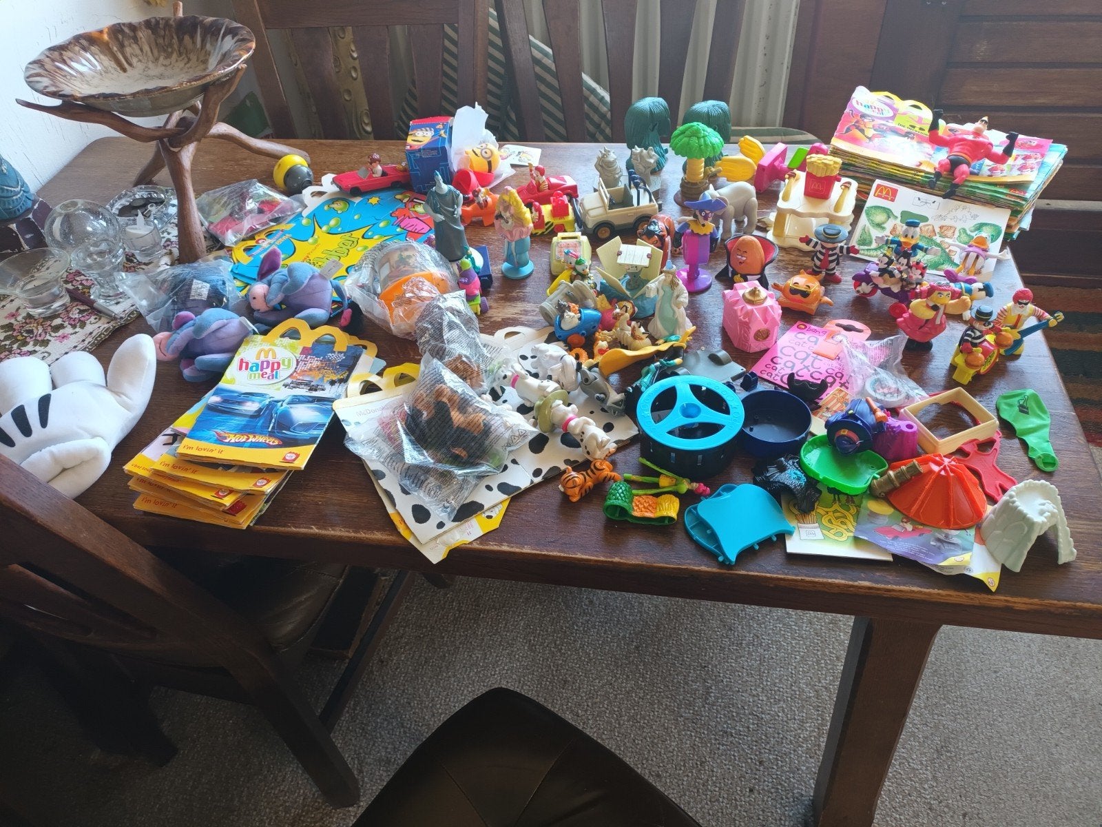 collectie vintage McDonald's Happy Meal speeltjes en boxen, Ophalen of Verzenden
