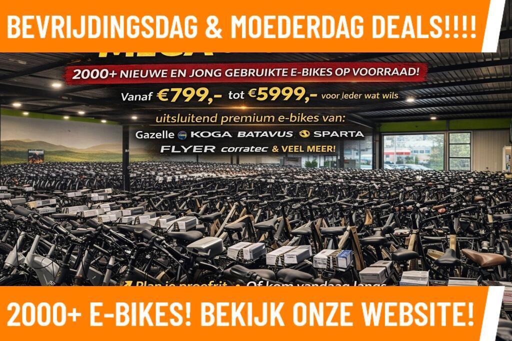 Gazelle C380 Met ENVIOLO en Bosch Performance Line motor MRA, Fietsen en Brommers, Gazelle, Ophalen of Verzenden, Zo goed als nieuw