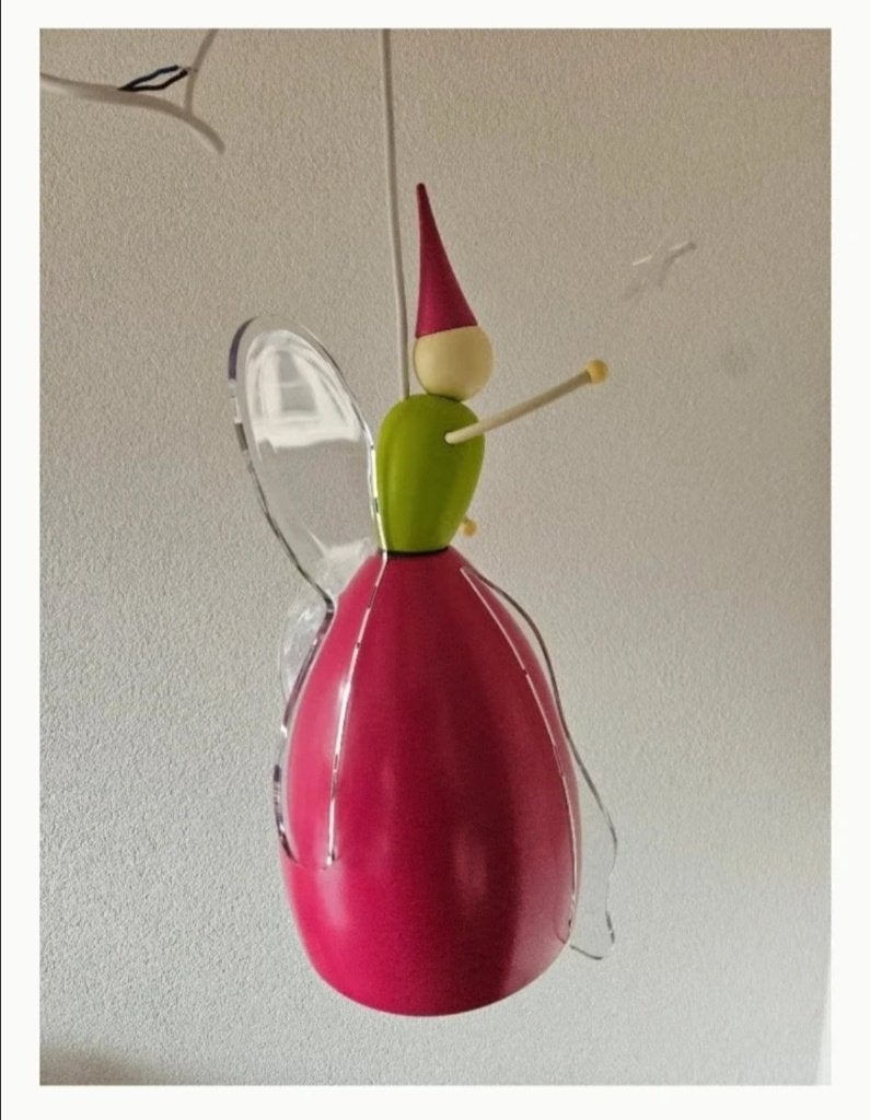 Leuke kinderlamp van Philips; 5 euro, Kinderlijk, speels, elfje, Hout, Overige fittingen, Ophalen of Verzenden