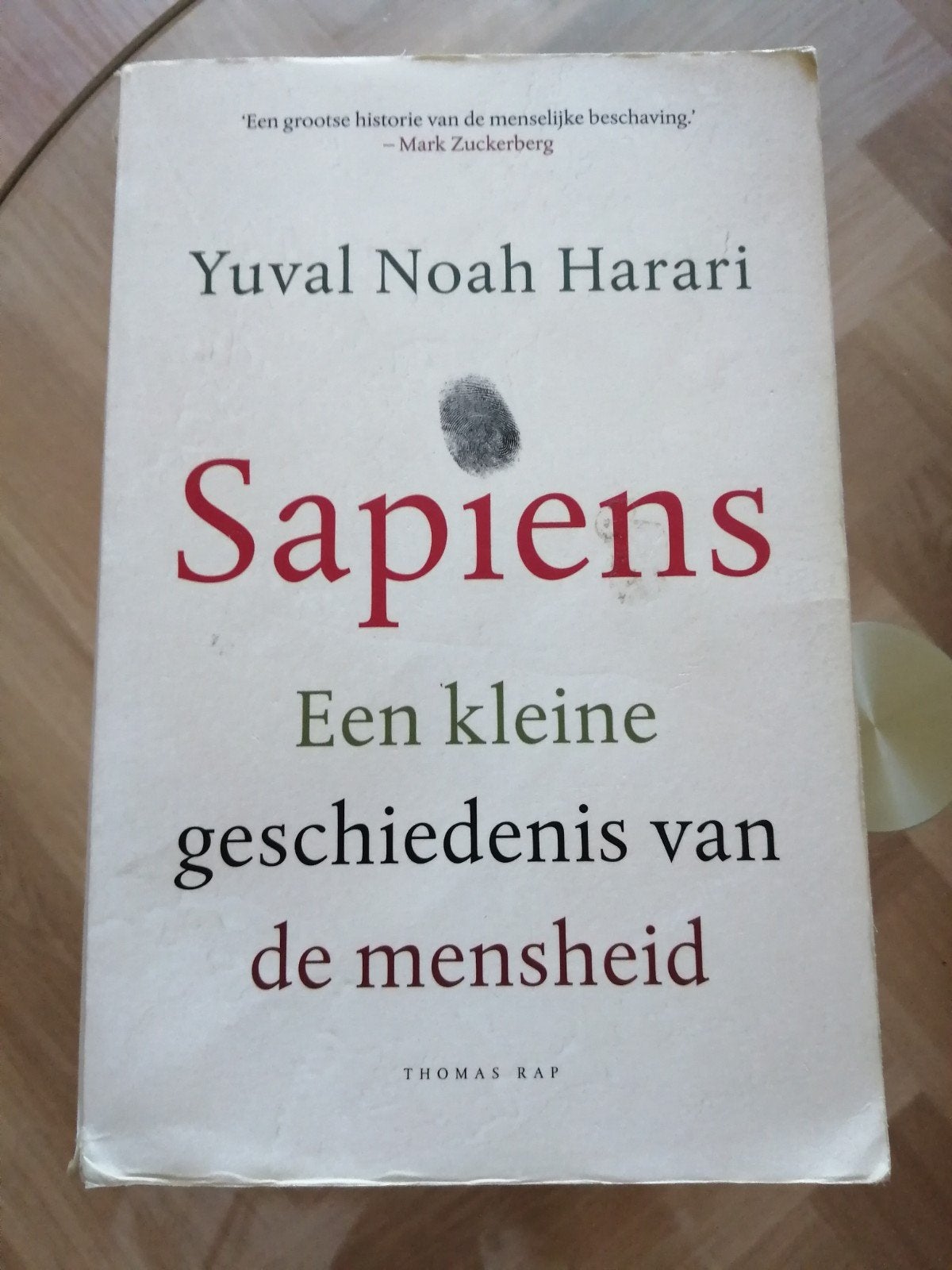 Yuval Noah Harari - Sapiens, Ophalen of Verzenden, Gelezen, Yuval Noah Harari