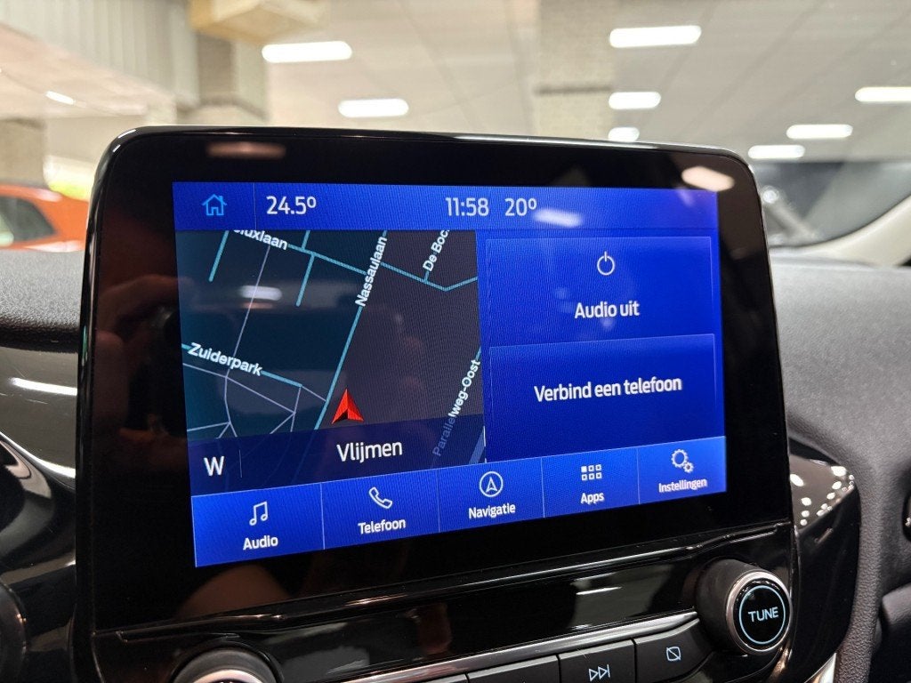 Ford FIESTA 1.0 Ecob. Titanium Navigatie ECC Cruise Dab / Mu, Voorwielaandrijving, Gebruikt, Origineel Nederlands, Handgeschakeld