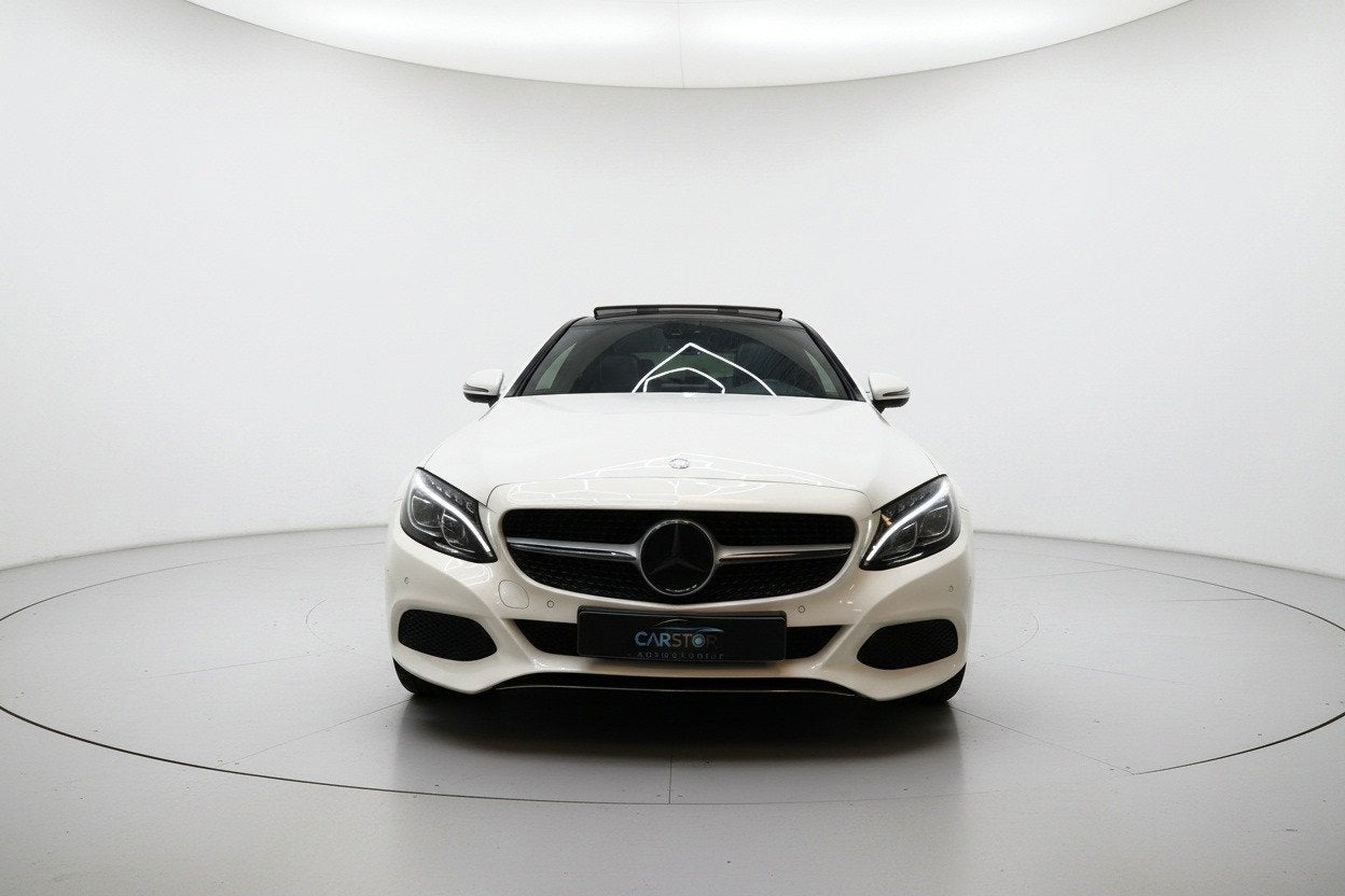 Mercedes-Benz C-klasse Coupé 180 Premium Plus AUTOMAAT, Auto's, Automaat, Achterwielaandrijving, 4 stoelen, Wit