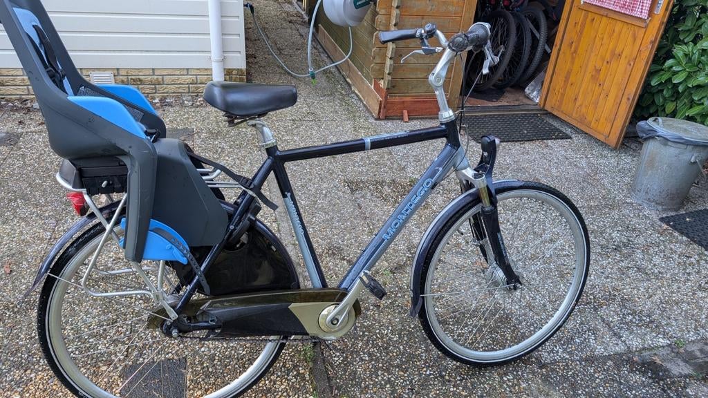 Montego Status Nexus 8 speed met kinderzitje, 53 inch, Ophalen, Gebruikt, Overige merken, Versnellingen