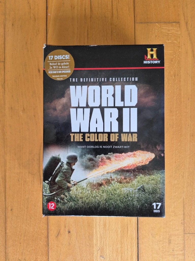 World War 2 in color: The definitive collection dvd, Engels, Oorlog of Misdaad, Nederlands, Ophalen of Verzenden