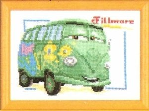 Borduurpakket Cars Fillmore 19093, Geen, Geen, Nieuw, Ophalen of Verzenden