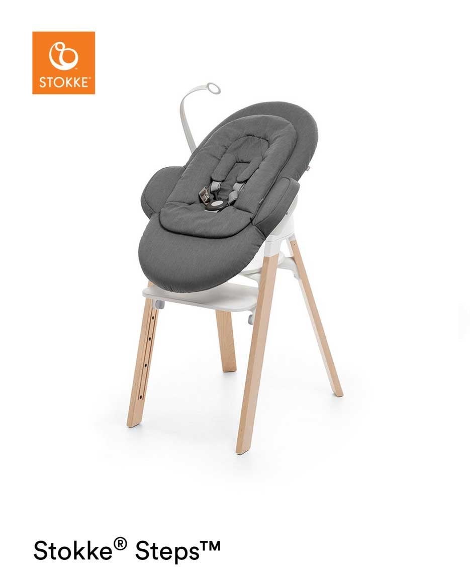 Stokke Steps Bouncer - Comfortabele Wipstoel, Kinderen en Baby's, Kinderstoelen, Ophalen, Zo goed als nieuw, Overige typen, Gordel(s)