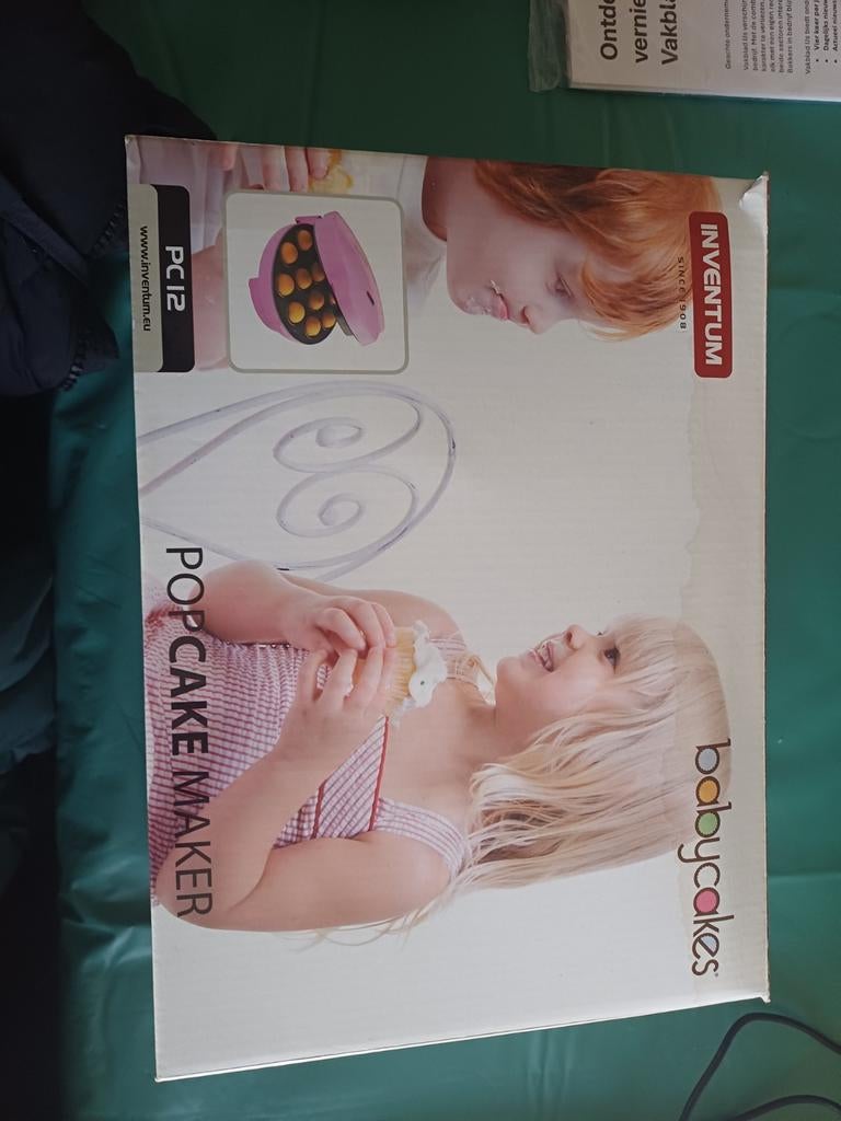 Inventum Babycakes Popcake Maker PC12, Ophalen, Nieuw