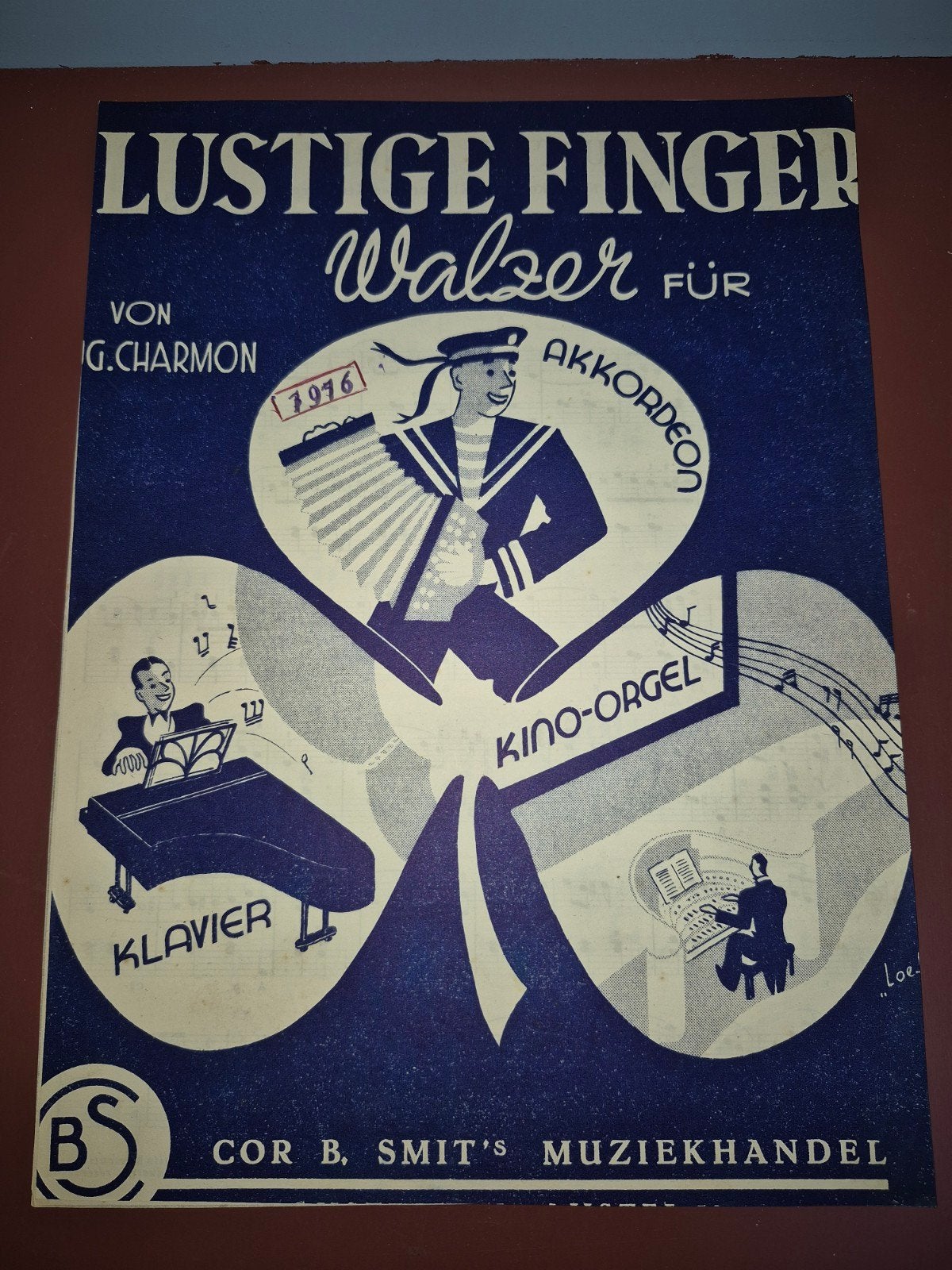 Lustige Finger Walzer - bladmuziek voor diverse instrumenten, Gebruikt, Klassiek, Ophalen of Verzenden, Thema