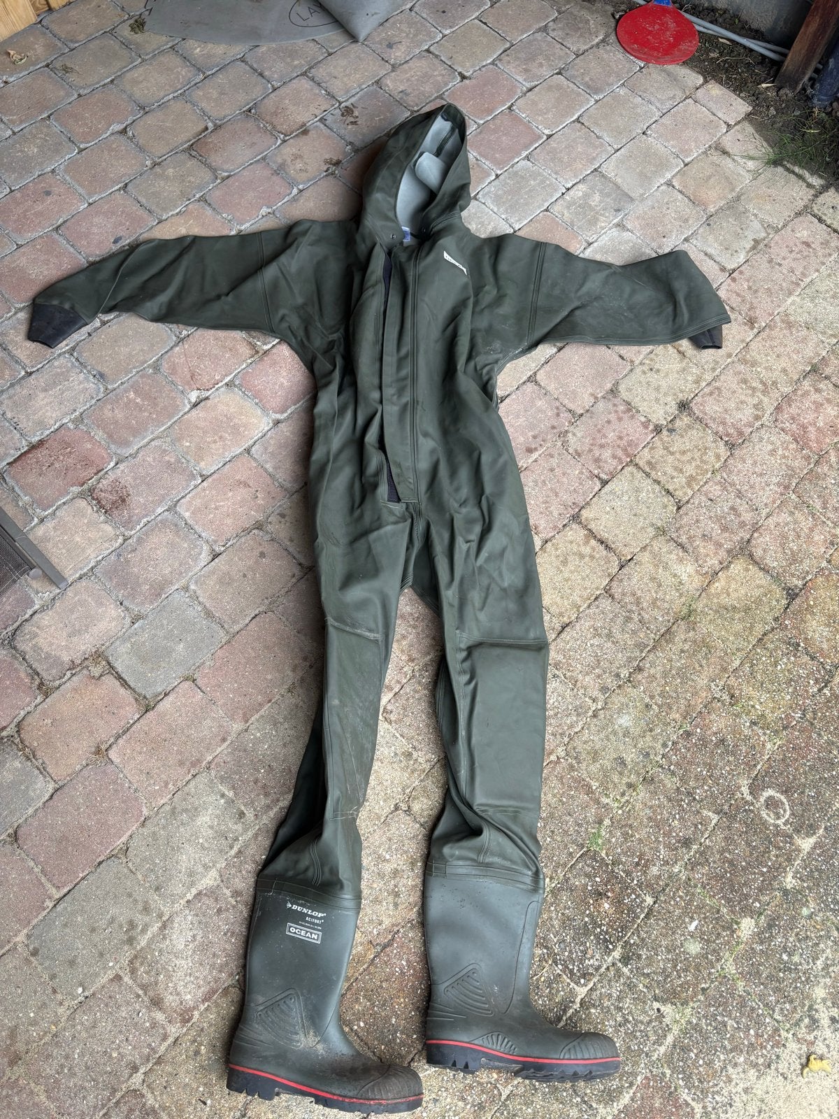 Dunlop Acifort Ocean Waadpak maat XL - Laarzen Maat 44, Watersport en Boten, Ophalen of Verzenden, Gebruikt, Kleding