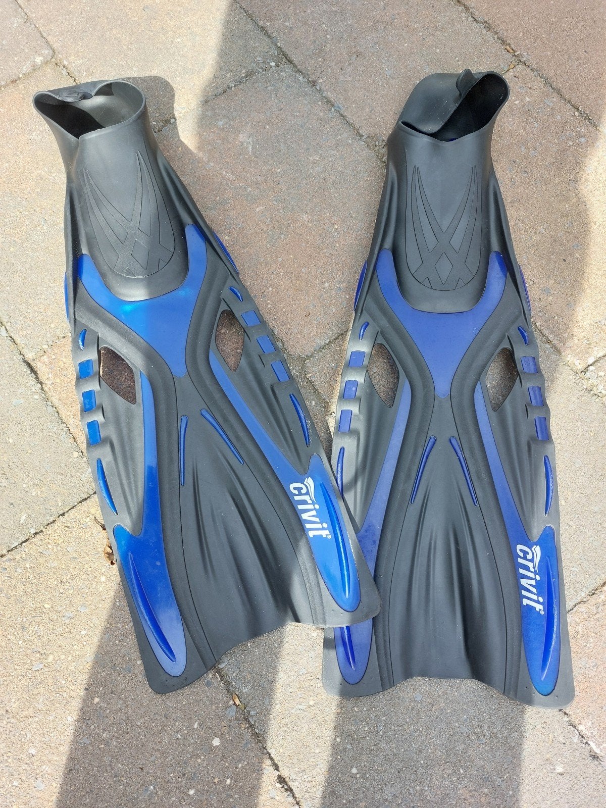Zwem-/duikvliezen mt 40-41 en snorkel, Watersport en Boten, Duiken, Ophalen, Zo goed als nieuw, Zwem- of Duikvliezen