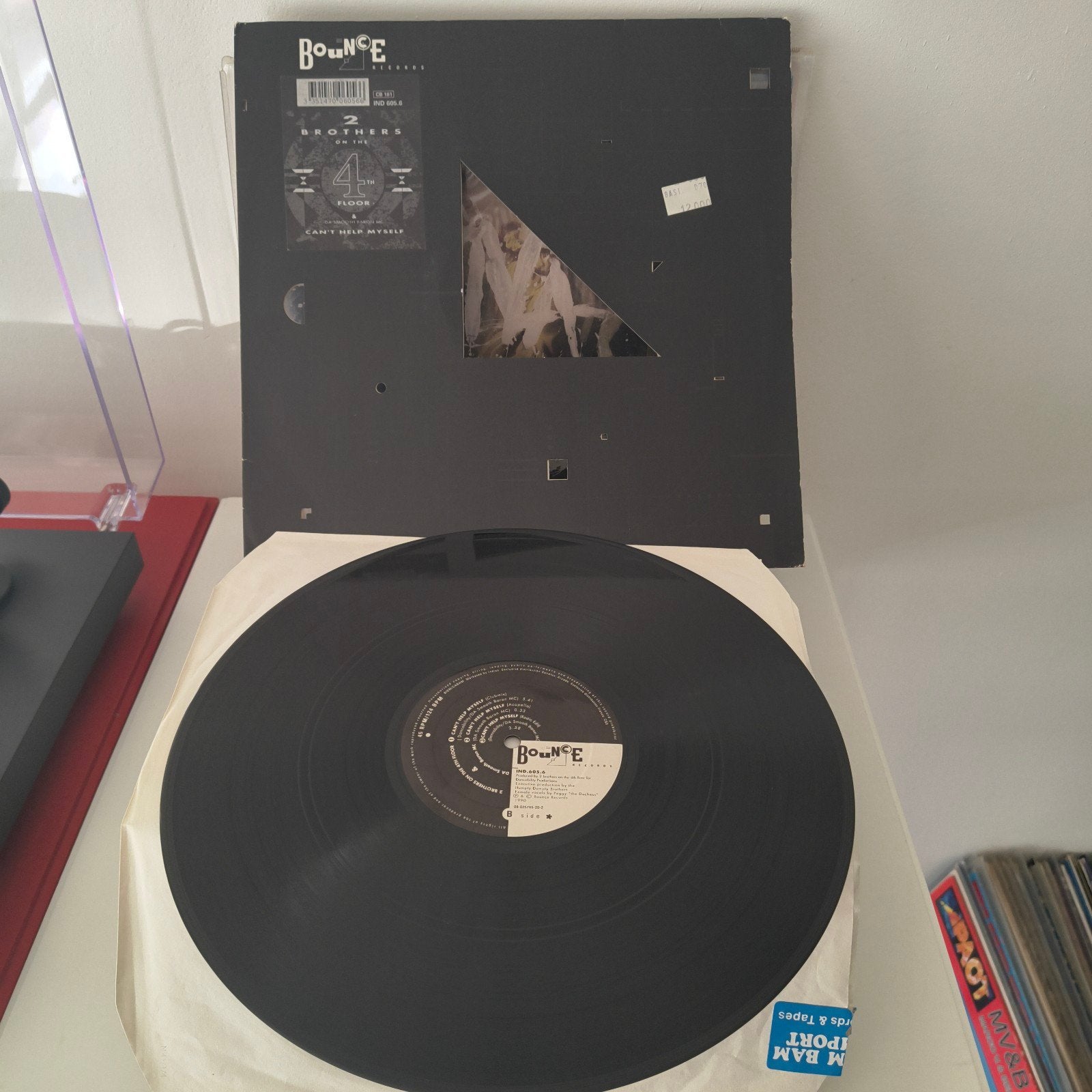2 Brothers on the 4th Floor - Can't Help Myself (Vinyl EP, Cd's en Dvd's, Ophalen of Verzenden, Gebruikt, Dance, Single