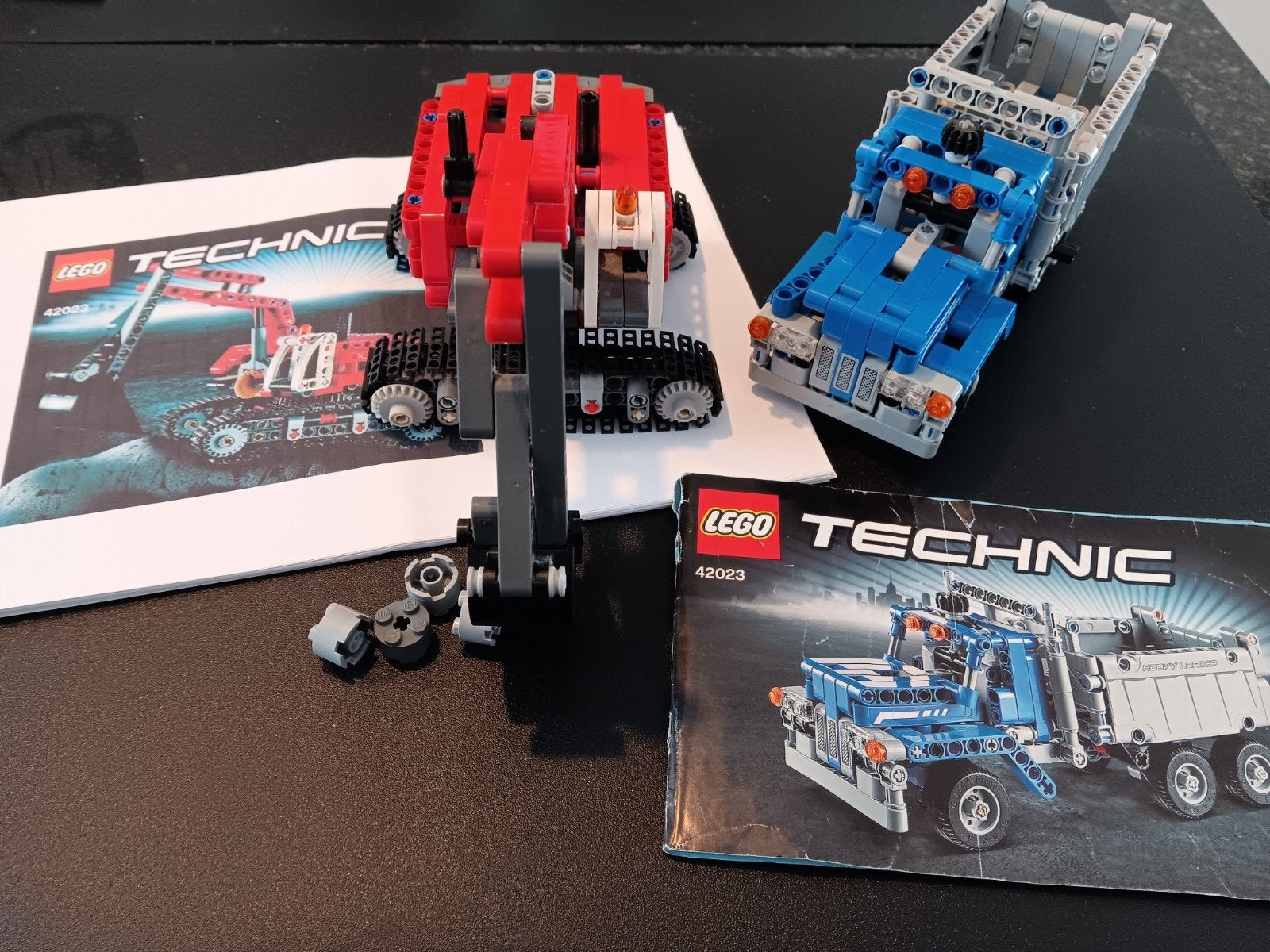 LEGO Technic Graafmachine 42023 en Vrachtwagen 42023, Ophalen of Verzenden, Zo goed als nieuw, Overige merken