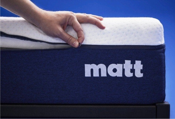 MATT sleeps matrashoes/Tijk 220x90 NIEUW, Huis en Inrichting, Slaapkamer | Matrassen en Bedbodems, Nieuw, 90 cm, Eenpersoons, Ophalen of Verzenden